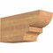 Ekena Millwork Ridgewood Smooth Rafter Tail, Western Red Cedar, 5 1/2"W x 8"H x 16"L RFT06X08X16RID00SWR - alternate 1